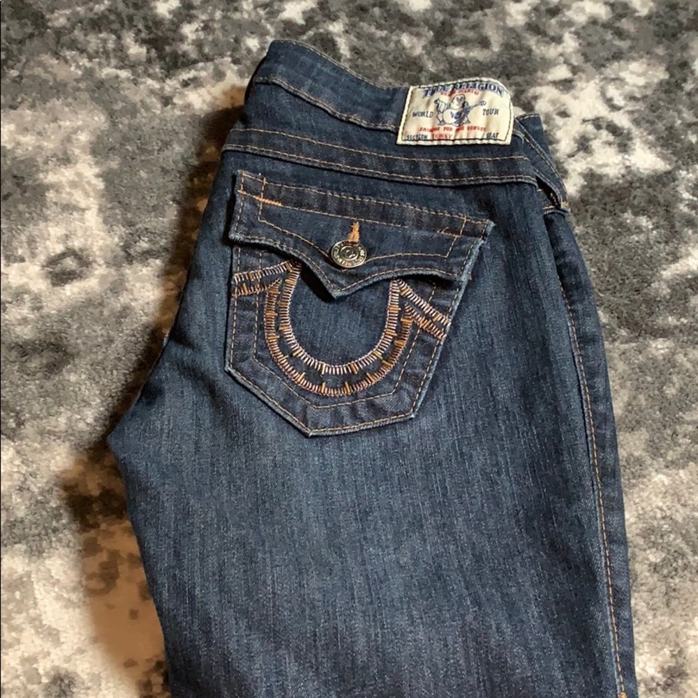 Dark Blue Women’s True Religion Jeans